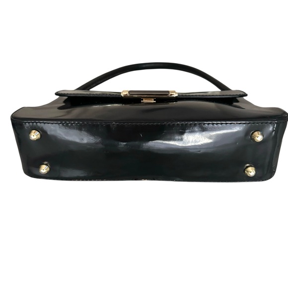 Pratesi Firenze Shoulder Bag Barchetta Black Patent